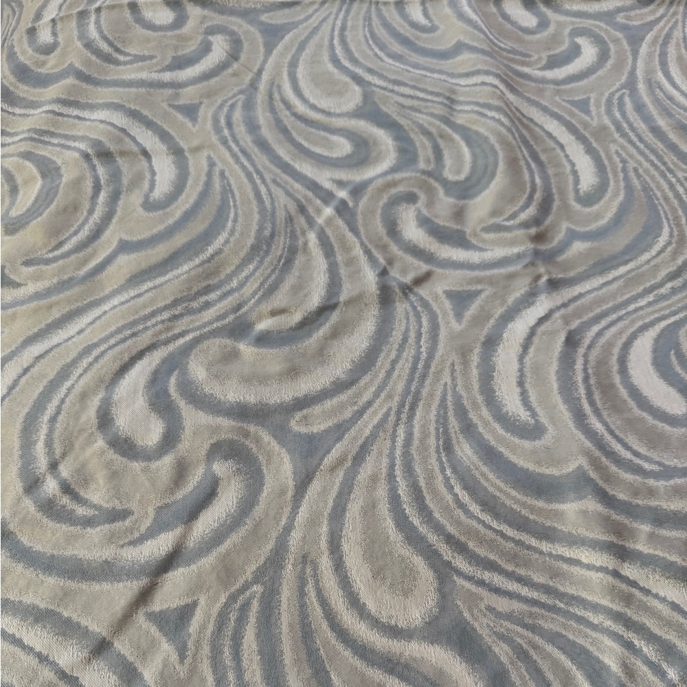 Frette Gray and Blue Queen Duvet Cover Set